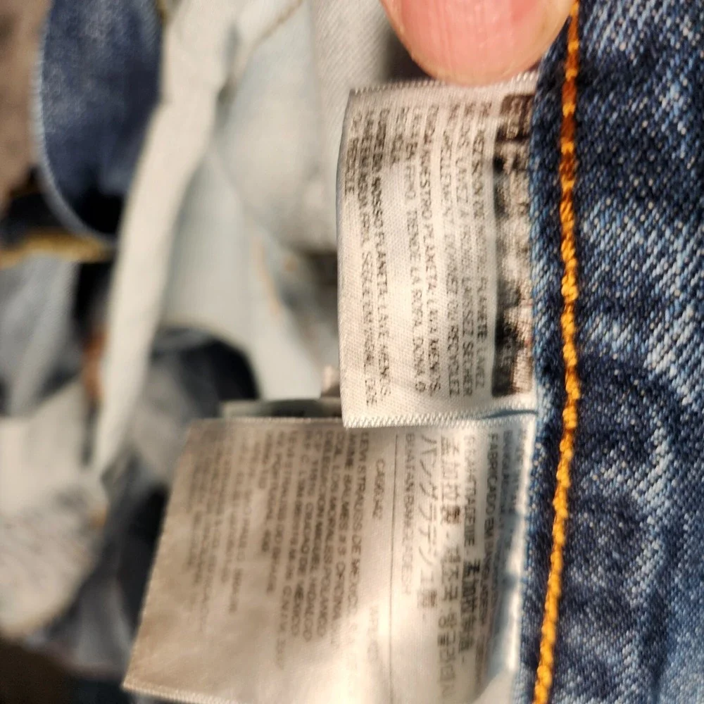 Levi's 505 Jeans Men's 42X30 Blue Straight Regular Fit‎
